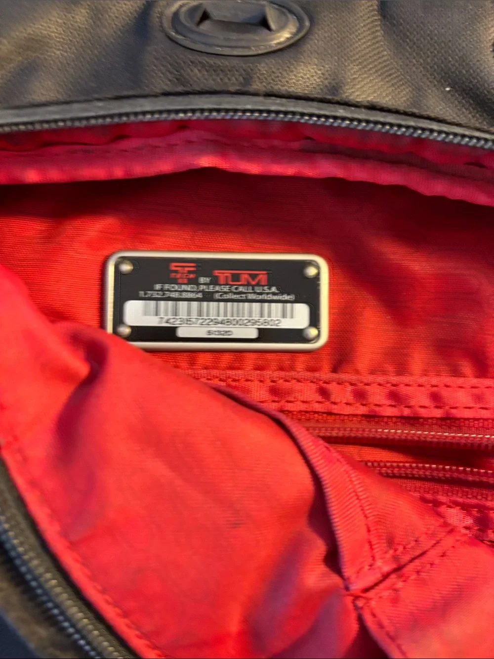 Tumi Tech Men’s Crossbody Shoulder Bag - Tactical Travel Organizer